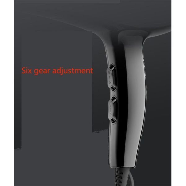 Barber Shop Dedicated Blue-Ray Cold and Hot Large Tube Hair Dryer with Six Gears