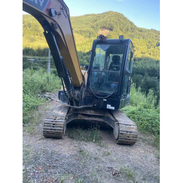 SANY 75 7.5 ton Used Hydraulic Excavator Small Capacity Crawler Excavator Used