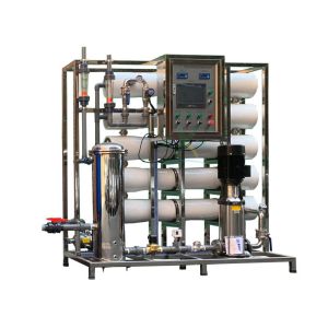 Fiber Glass / Stainless Steel Water Purification Equipment , 5000LPH RO Water