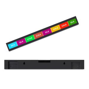 Ultra Wide Stretched Android Touch Monitor Long Bar LCD POE Advertising Display