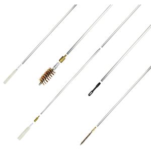 Rifle Universal Leather Gun Cleaning Brush Kit 410 .22 Cal