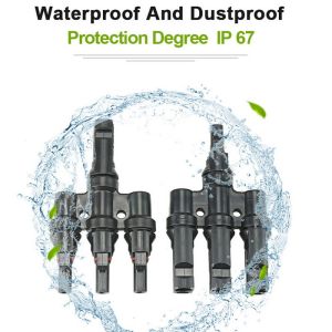 China 2.5mm2 4mm2 6mm2 T Type Solar Branch Connector 3 In 1 Connectors 30A on sale