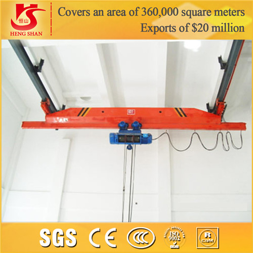 LX model suspension bridge crane single girder overhead crane