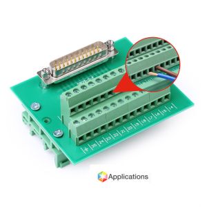 3.81mm / 0.15" Dual Row PCB Board Screw Terminal Blocks Connectors