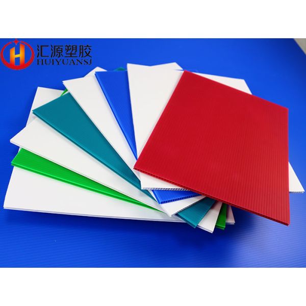 Buy Lightweight Durable 6mm Corrugated Plastic Packaging Sheets at wholesale prices