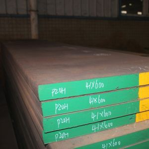 Precision P20 Plastic Mold Steel 155mm Width Good Dimensional Stability