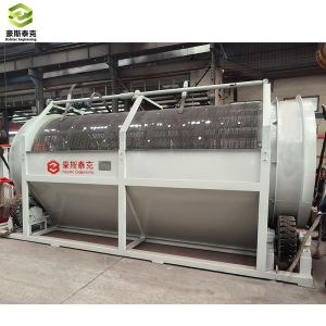 Round Roller Sieve For Brick Plant With Steel Structure And 50-70 M³/Hr