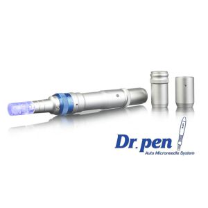 Microneedling Pen dr pen dermapen ultima a6 derma pen microneedle Silver with