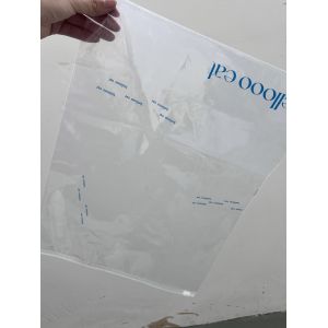 Custom Biodegradable Transparent Slider Lock Frosted Zipper Packaging Bags