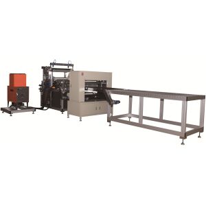 White PLPP-700-ll Full-auto pp intermittent gluing production line filter making