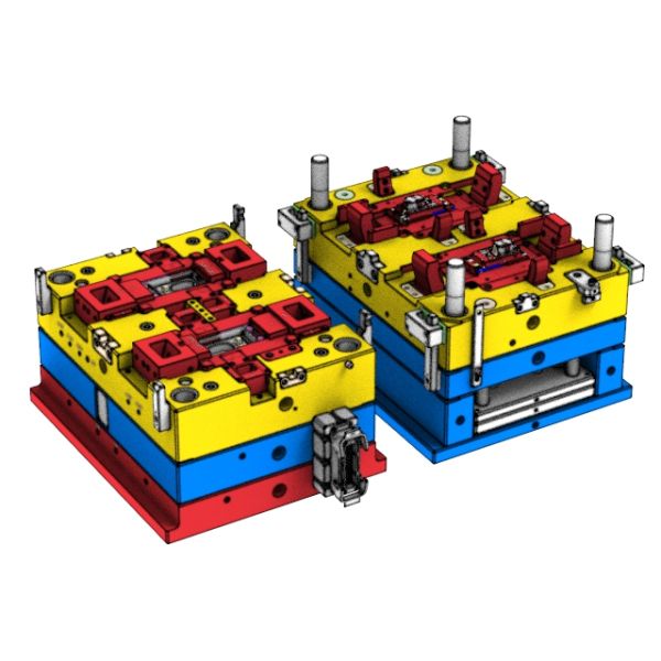 OEM / ODM : Hot Runner Injection Molding & Transparent On-board Rear Housing (1*2) No.23909-B
