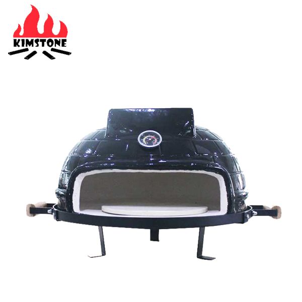 KIMSTONE 2022 Professional Forno a Legna Outdoor Wood Burning Portable Horno Pizzero Charcoal Grill Dome Pizza Ovens for Sale