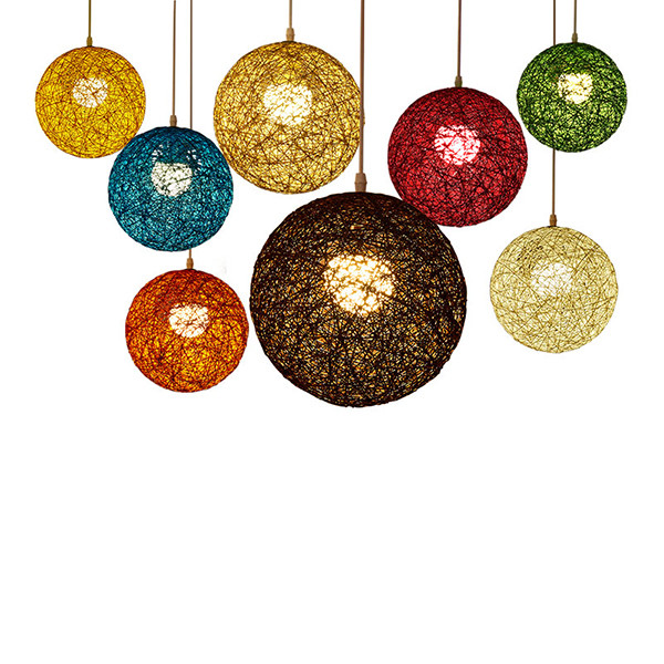 Nordic Global Cottan Pendant Hanging Lights For Bar Restaurant Dining room Table Pendant lamp (WH-WP-12)