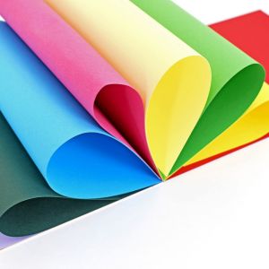 50*75CM Biodegradable Coloured Origami Paper Kids Art Craft