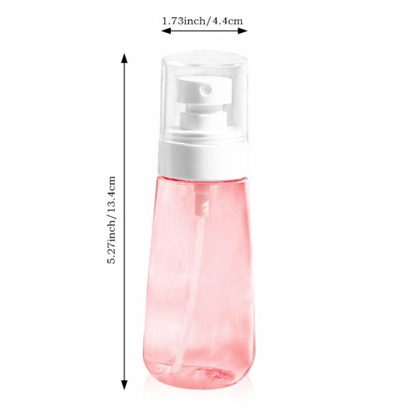 Personal Care Cosmetic PETG Bottle 100ml With Fine Mist Sprayer