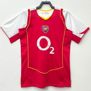 China Red Retro Soccer T Shirts White Sleeve Football Retro Jersey on sale