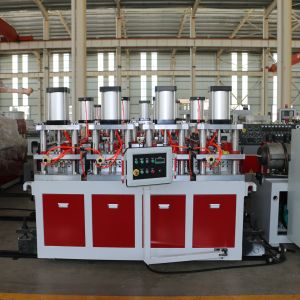 1220MM PVC WPC Board Extrusion Line Double Screw 550kg/H