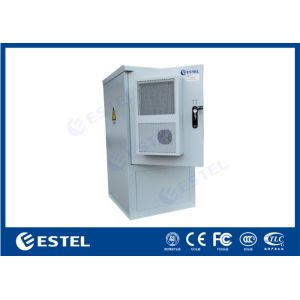 500W Air Conditioning Cabinet 16U Galvanized Steel Telecommunication Cabinet