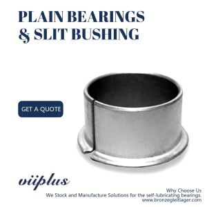 Steel-Backed Lined Sleeve PTFE, BEARING