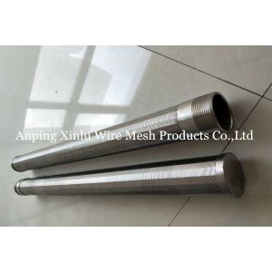 Continuous Slot Johnson Wire Screen Sand Control 89mm Diameter