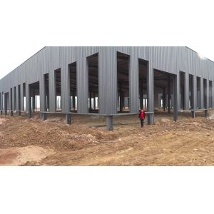 Wide Width Pre Built Light I Beam Warehouse Construction with Aluminum Alloy