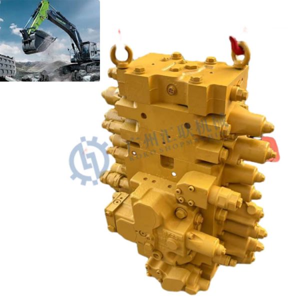 Buy Komatsu PC200-8 PC210-8 PC300-8 Excavator Hydraulic Control Valve Machinery Spare Parts Excavator Parts Pump Distributing Valve at wholesale prices