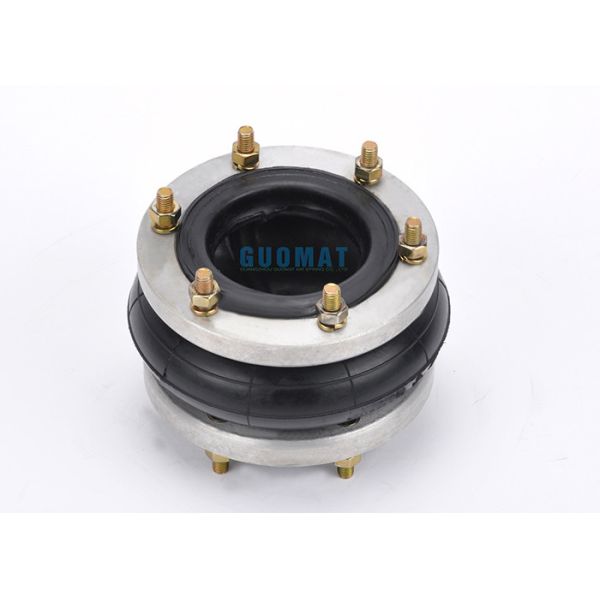 Buy 63mm Stroke Universal Air Bags Air Suspension Kit Shock Absorber With Open Flange at wholesale prices