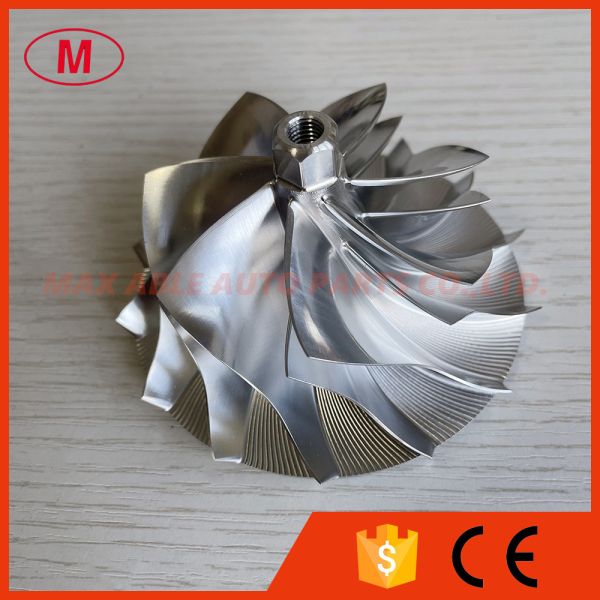 TD05 forward 64.40/82.00mm 7+7 blades LEP style turbocharger milling/aluminum 2618/billet compressor wheel