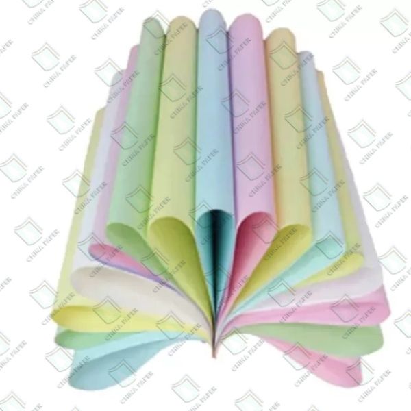 Buy Printing Paper Rewritable NCR Bank Statement Paper Blue/Black Image Carbonless Paper at wholesale prices