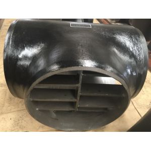 Water Treatment Needs Metal Reducing Tee Fitting With Steel Pipe For Efficient