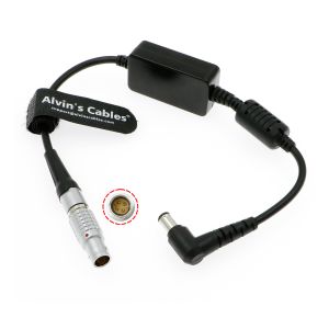 China Power Cable For Sony FX6 / FX9 From DJI Ronin 2 Gimbal Stabilizer 6 Pin Male To DC Right Angle 30CM/12 Inches on sale