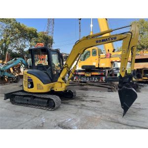 Middle Used Machine Komatsu PC50 5Ton Hydraulic Mini Digger Crawler Excavator