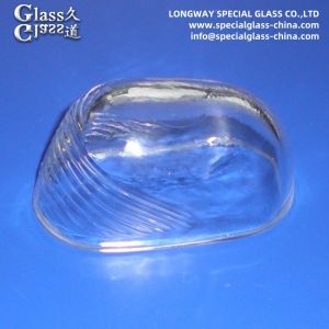 Custom Thermal Resistant Lamp Lens Cover From Borosilicate Glass