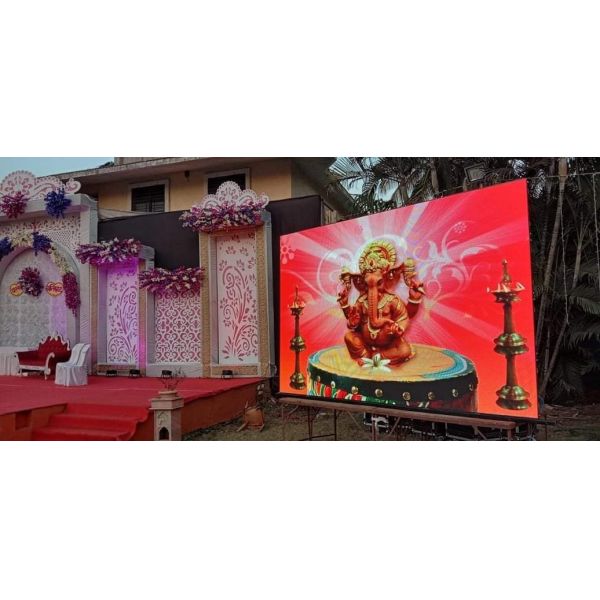 Customized Screen Dimension Rental LED Display Featuring Die-casting Aluminum