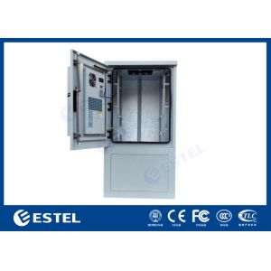500W Air Conditioning Cabinet 16U Galvanized Steel Telecommunication Cabinet
