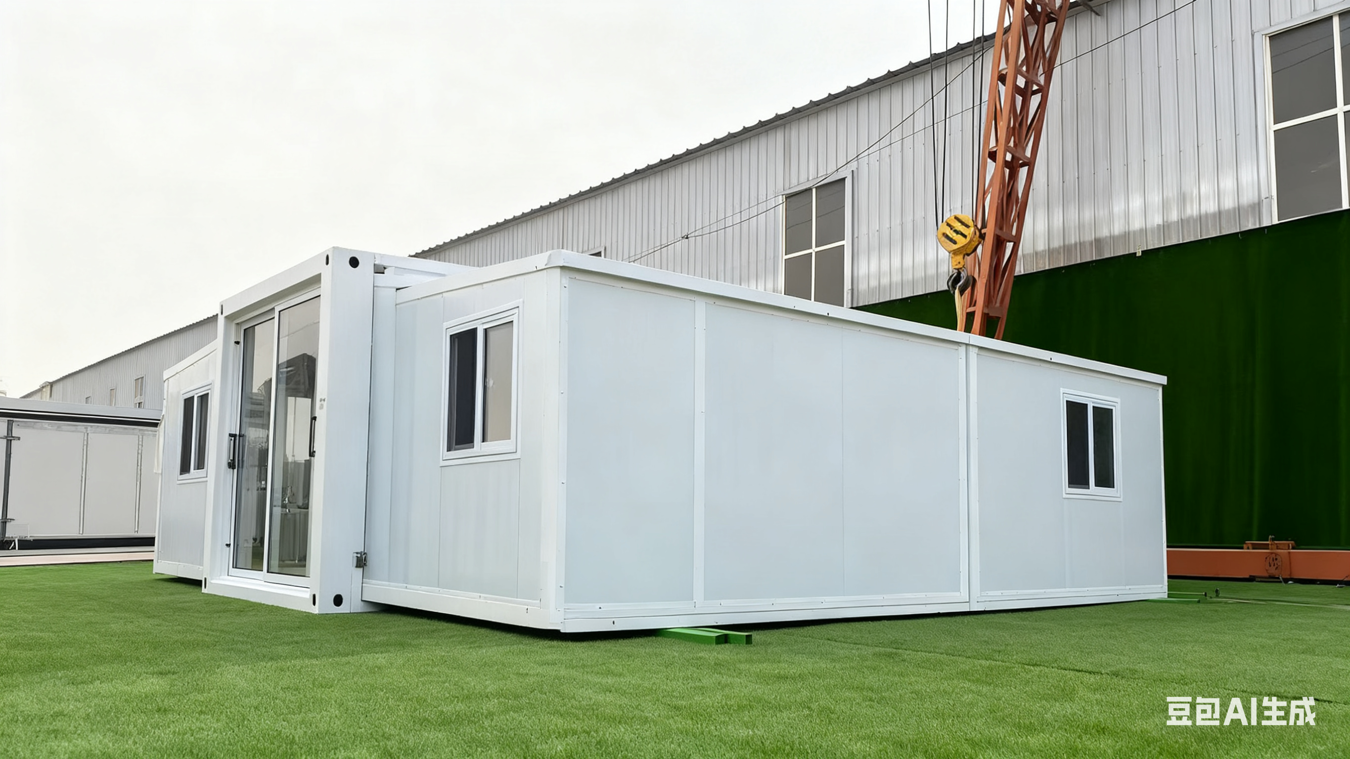 Quality Foldable 20ft Container with L5900*W2200*H2480mm Folding Size, 0.60KN/M² Wind Resistance and 2.0mm Top Beam Bending Parts for sale
