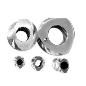 CNC Maching 41CrAlMo7 38CrMoAla Double Screw Extruder Machine Screw Segments