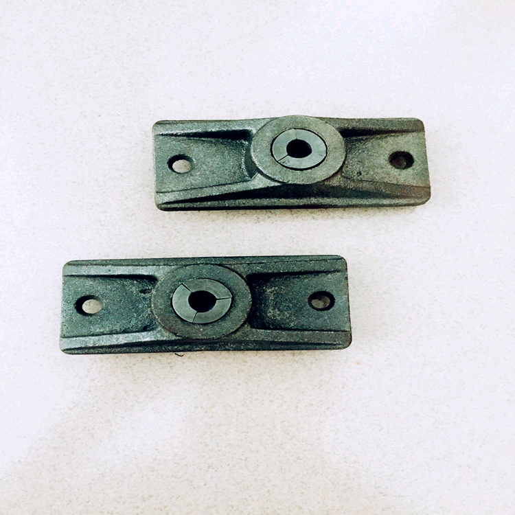 Single Hole MonoStrand Post Tension Anchor Gray / Black For Unbonded Strand