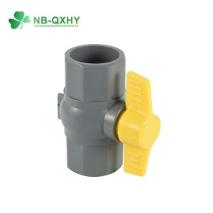 Water Treatment Fixed Ball Valve with Metal Thread Sturdy Construction