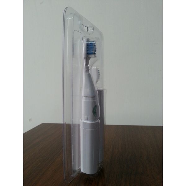 customise clear PVC PET APET plastic packaging for electronic toothbrush