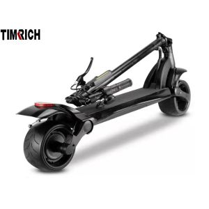 Dual Motor Fold Up Electric Scooter 9 Inches TM-SS-48VD With Front / Rear Wheels