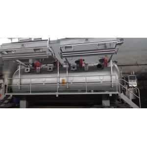 HTHP SUS 316L Low Consumption Overflow Fabric Dyeing Machine