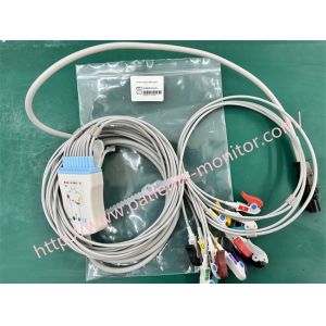 IEC Patient Cable 10 Strand Clamp For Mortara Q-Stress 60-00186-01 Compatible