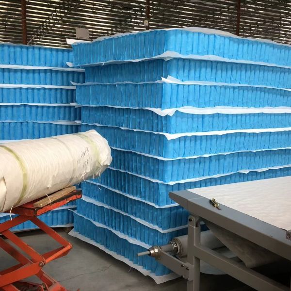 Buy Coil Innerspring Pocket Spring Unit Steel Wire Modern Designed For Mattress at wholesale prices