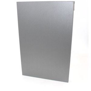 2H 730kgs/CBM Grey Matte PET Laminated MDF Panels 4x8Ft