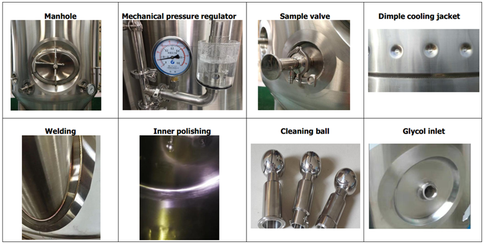 Full-automatic turn-key brew house system brewery equipment wine equipment