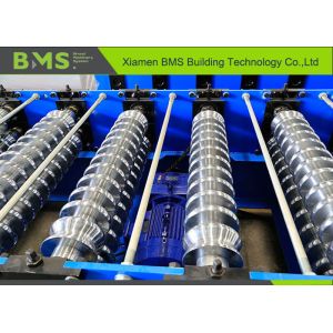 Thin Sheet Corrugated Roof Roll Forming Machine With Cr12MoV Cutting Tool