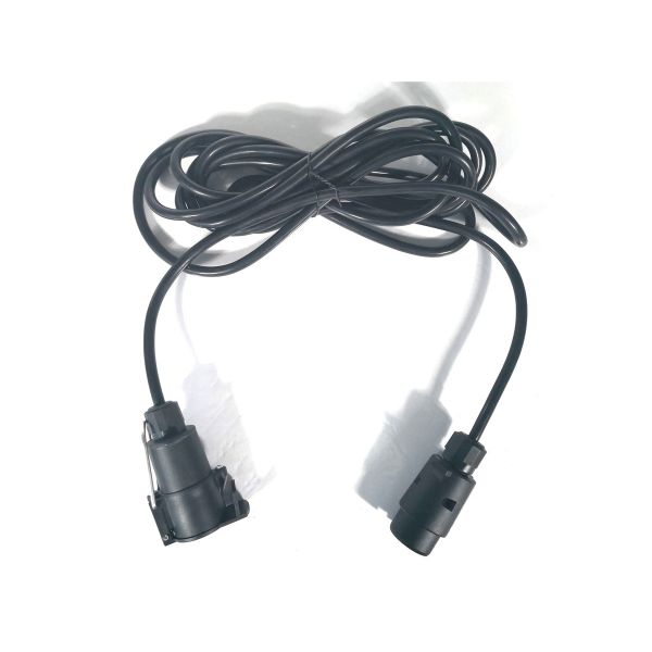 European Type Trailer Cable 7 Pole Socket To 7 Pole Plug Straight System
