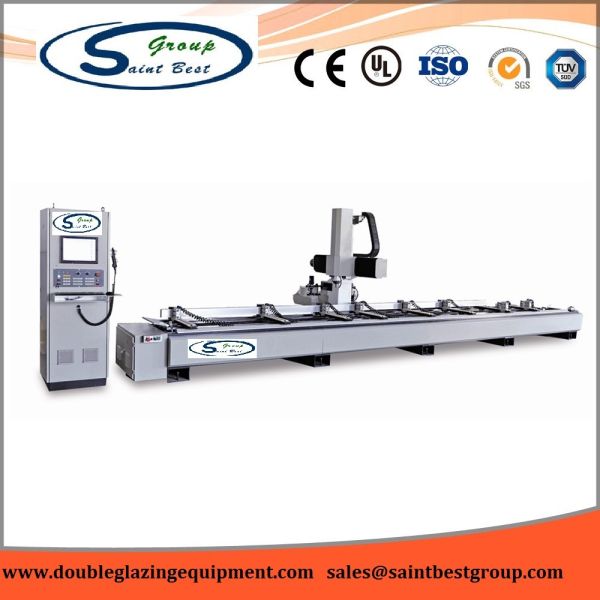 Buy Industry Aluminium Window Machinery CNC Milling Center 165mm Max Cutter Length at wholesale prices