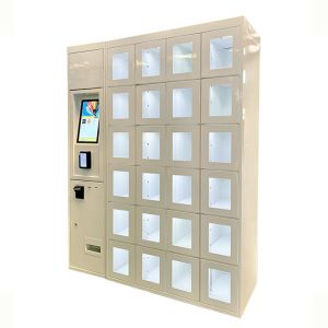 China Smart Refrigerated Locker Cabinet Vending Machine with Pick up System on sale